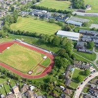 Aerial view of Ark Alexandra school in Hastings