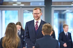 Headteacher of The Macclesfield Academy Mat Galvin