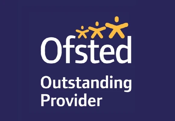 Ofsted Outstanding Provider - logo for Teach First